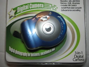 NEU Go Photo Easy Pix 30. 3-in-1 Digitalkamera PC Web Cam, nimmt Videoclips auf - Bild 1 von 9
