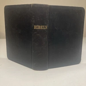 1909 Swedish Language Holy Bible HC Book Rock Island, ILL. Augustan’s Book Conc - Picture 1 of 15