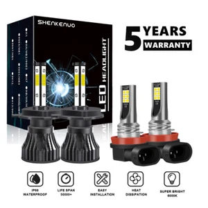 Para Toyota Yaris 2007 2008 - 2020 Combo Faros LED Kit de luces antiniebla - Imagen 1 de 13