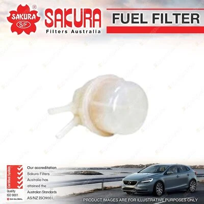 Sakura Fuel Filter for Holden Gemini 1.6L TC TD TE TX Petrol 4Cyl G161Z SOHC 8V - image 1 of 2
