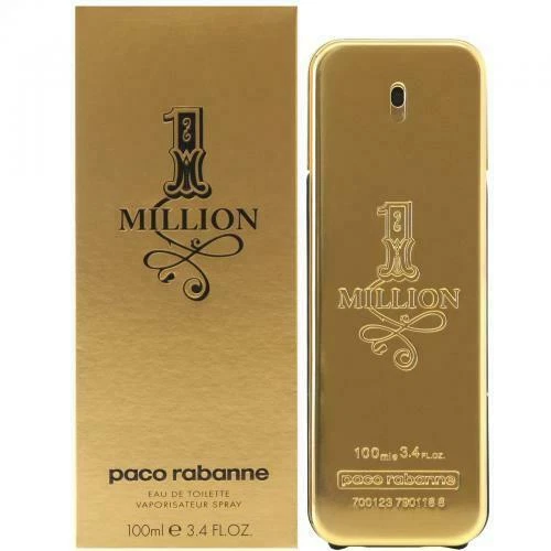 Paco Rabanne 1 Million  3.4  Ounce Eau De Toilette Spray for Men