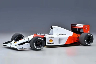 AutoArt McLaren Honda MP4-6 1991 #1 Senna (without McLaren logo) 1/18. 89150 - Immagine 1 di 4