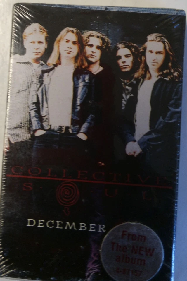 December Where The River Flows COLLECTIVE SOUL Ed Roland 1995 Atlantic Cassette - Image 1 of 1