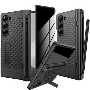 Für Samsung Galaxy Z Fold 6 Hülle mit Sichtschutz & S Pen Halter... - Bild 1 von 7