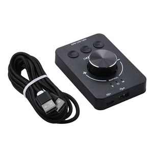 USB Komputer Regulator głośności Odtwarzacz Zamienny adapter do Window7 / 8/10 - Zdjęcie 1 z 8
