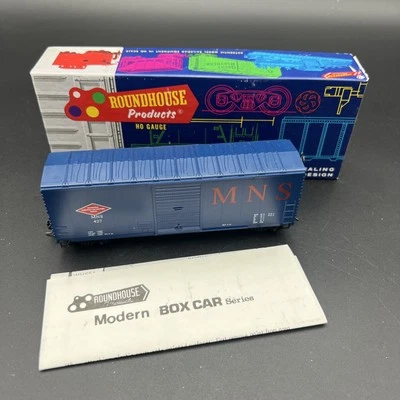 HO ROUNDHOUSE 40' MODERN BOXCAR KIT Minn. No& So Vintage New - Image 1 of 4