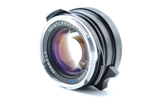Near Mint Voigtlander 40mm f/1.4 Nokton Classic S.C Leica M-Mount Lens Black - Picture 1 of 18