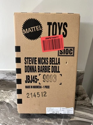 MATTEL Barbie Stevie Nicks Bella Donna White Dress Doll NEW Sealed