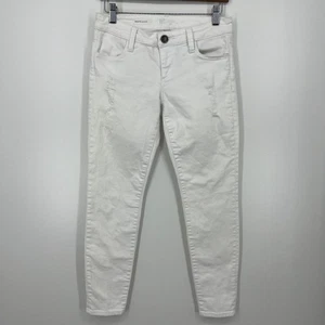 Kut From The Kloth Jeans Women's Size 2 White Brigitte Ankle Skinny Low Rise - Picture 1 of 12