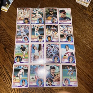 1983 Topps California Angels Partial Team Set Lot 16 Cards Baylor Carew EX-NM - Picture 1 of 5