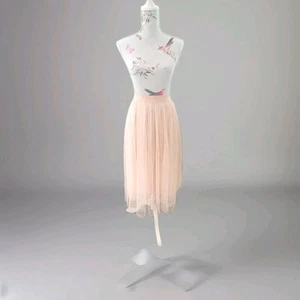 Size 10 midi Skirt Blush Tuille Ballet trend new with defect see end photo - Picture 1 of 15