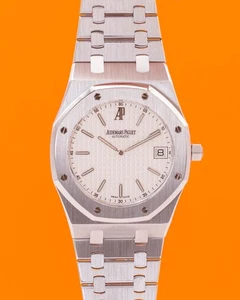 Audemars Piguet Royal Oak Jumbo 39mm 15202ST White 2009 - Picture 1 of 8
