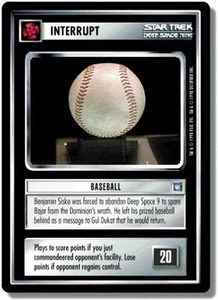 Star Trek CCG DS9 Deep Space 9 Baseball - Bild 1 von 1