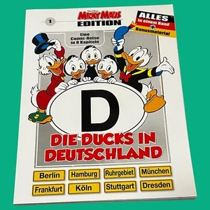 Comic Micky Maus Edition Band 1 - DIE DUCKS IN DEUTSCHLAND, 2013 #ELK - Picture 1 of 3