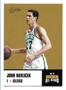 JOHN HAVLICEK 2010-11 PANINI ABSOLUTE MEMORABILIA ALL STARS #30  Boston Celtics - Picture 1 of 2