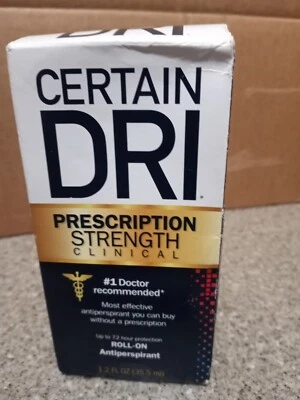 Antitranspirante Certain Dri Roll On 1,2 oz EXP 11 2024 Foto 1 de 2