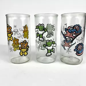 Juego de 3 vasos de gelatina de colección Muppet Babies Gonzo Kermit Fozzy 1989 - Imagen 1 de 11