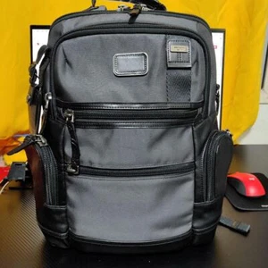  Ship within 1 business day TUMI  Backpack Bag Nylon Leather black 2226811 PWD2 - Picture 1 of 8