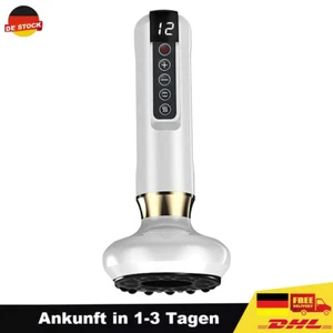 Elektrisches Schröpfgerät Schröpf-Gua-Sha-Massagegerät 12 Saug & Heizstufen NEU - Bild 1 von 7