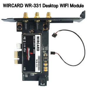 For WR-331 BCM94331 Dual Band WIFI Module PCI-EX1 WIFI Card For Desktop 450Mbps - Picture 1 of 6