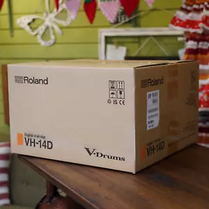 Roland VH-14D Digital Hi-hat Drum Pad 14 in V-Drum Brand New - Picture 1 of 4