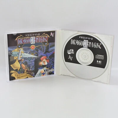 DRAGON KNIGHT III 3 PC Engine SCD 2420 pe - Image 1 of 4
