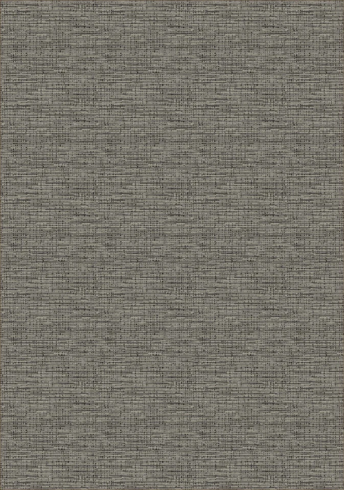 Milliken Gray Contemporary Plain Area Rug Solid Starting Point White Tie Tails - Image 1 of 1