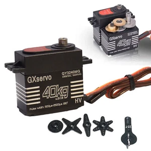 High Torque&Speed 40KG Metal Gear Digital Servo for 1/8 1/10 RC Car Waterproof - Picture 1 of 11