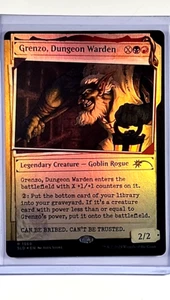 2024 MTG Magic the Gathering SLD Secret Lair Foil #1569 Grenzo Dungeon Warden - Picture 1 of 2