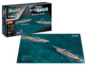 Revell 05668 1:1200 Bismarck Battle First Diorama Set - Picture 1 of 1