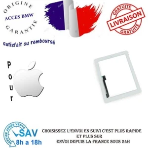 ECRAN VITRE TACTILE COMPLÈTE BLANCHE pour IPAD 3 BLANC + OUTILS - Photo 1/1