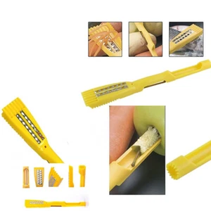 DA CUCINA PELA PATATE 5 IN 1 ACCESSORIO TAGLIA SQUAMAPESCE FRUTTA FILETTA zi - Foto 1 di 8