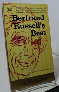 Bertrand Russell's Best edited by Robert E Egner - Mentor MD237 - 1961 - Imagen 1 de 2