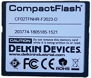 Delkin Devices 2 GB Industrial C400 DMA SLC NAND Compact Flash CF Memory Card - Picture 1 of 2