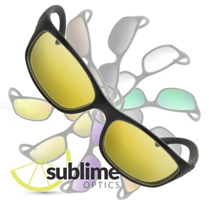 Transparent Yellow Hi Contrast Replacement Lenses For Ray Ban RB4115 - Picture 1 of 5