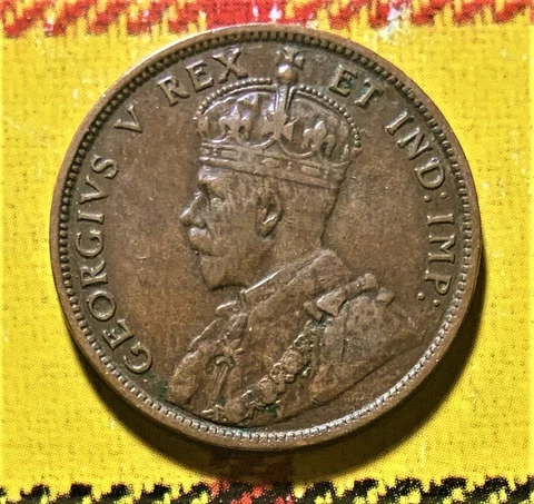 CANADA 1 cent 1911 KM15 VF bronze 26mm, George V, one date type Cover
