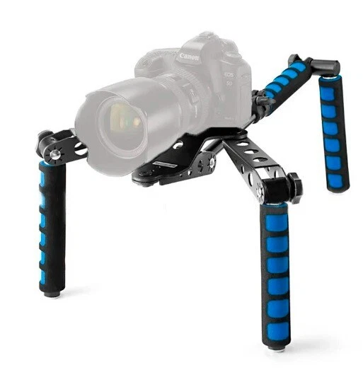 Kit de plataforma DSLR estabilizador de montaje en hombro para cámara de video Canon 5D II III 55 Foto 1 de 1