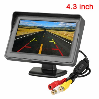 Car Rear View Monitor 4.3" inch TFT LCD For Backup Camera Reverse Parking System - Image 1 of 4