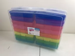 Novelinks Transparent 4 x 6 Photo Cases and Clear Craft Keeper with Handle - Picture 1 of 4
