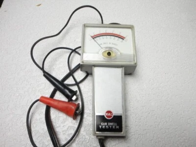 Probador de 6 y 8 cilindros RAC CAM DWELL TESTER de colección Foto 1 de 3