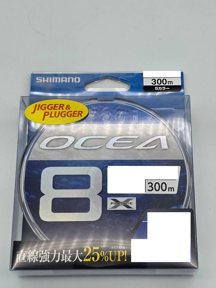 Shimano Lure PE Line for Fishing Ld-a71s Ossia 8 300m No 1.5 Multi Colors