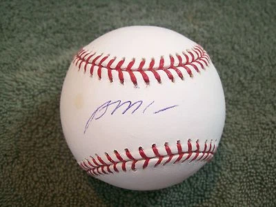 BRIAN McCANN NEW YORK YANKEES SIGNED RAWLINGS MLB BASEBALL W/COA  - Image 1 of 2