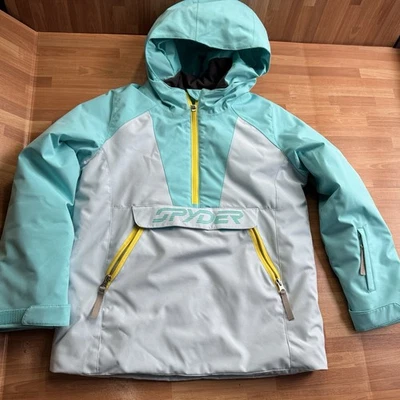 Spyder пуловер с капюшоном лыж куртка размер 10 новый с Ярлыками - Изображение 1 из 4