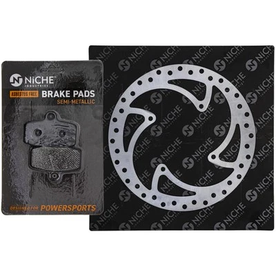 NICHE Front Left Brake Rotor Pad Kit for KTM 85 105 SX 47013030000 Semi Metallic Foto 1 de 4