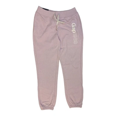 NEW Girl's GAP Kids Pink Joggers Style Sweatpants - Image 1 of 2