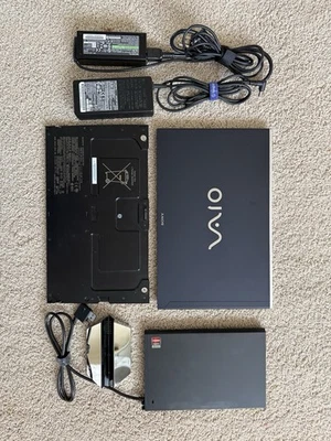 SONY VAIO VCPZ216GX Z2 Core I7 Power Dock Station Rare - Image 1 of 4