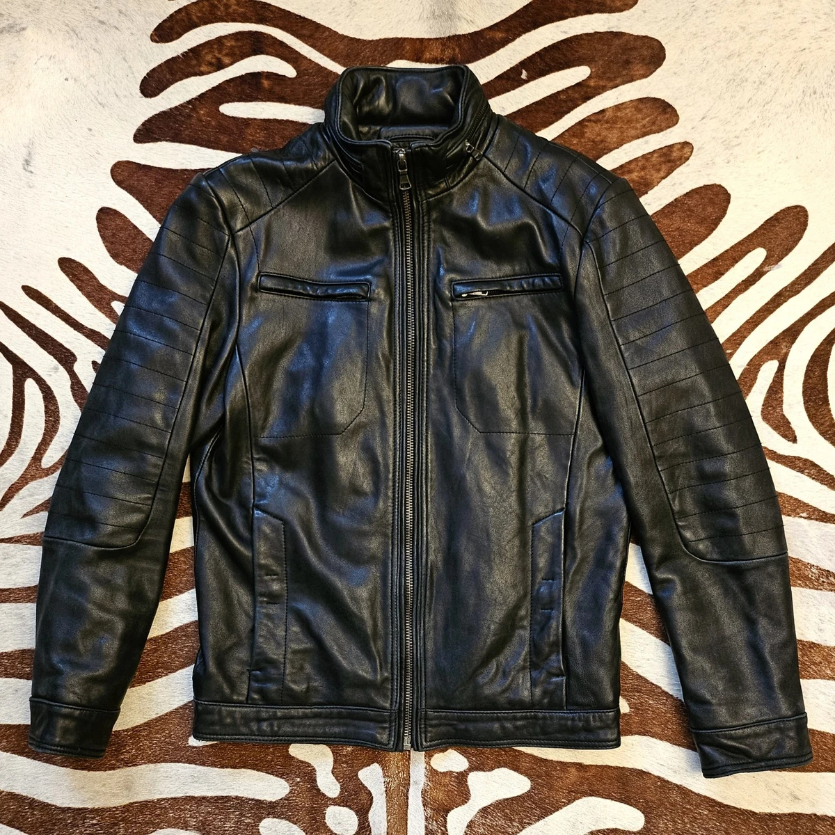 DKNY Leather Outer Shell Coats, Jackets & Vests for Men for Sale