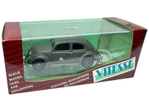 VITESSE VW Brezel Käfer 1939 Wehrmacht - 1988 Modellauto - 1:43 RAR IG TOYS A332 - Picture 1 of 11
