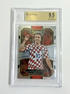 Luka Modric Croacia 2017-18 Panini Select #59 Beckett 9,5 gema MT BGS holograma de plata - Imagen 1 de 7