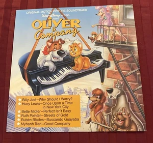 OLIVER & COMPANY Original Motion Picture Soundtrack LP 1988 Billy Joel schönes Exemplar - Bild 1 von 13
